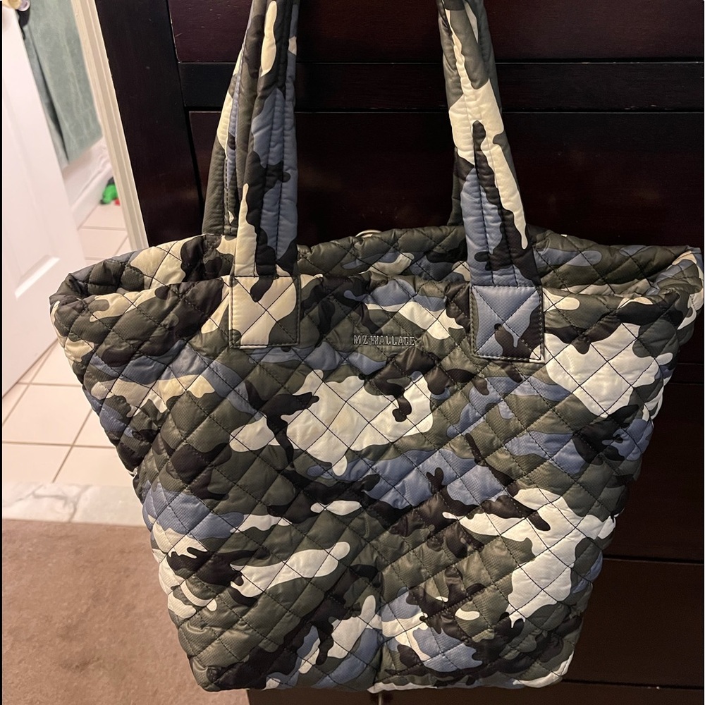 MZ Wallace Medium Metro Tote in Ocean Camo